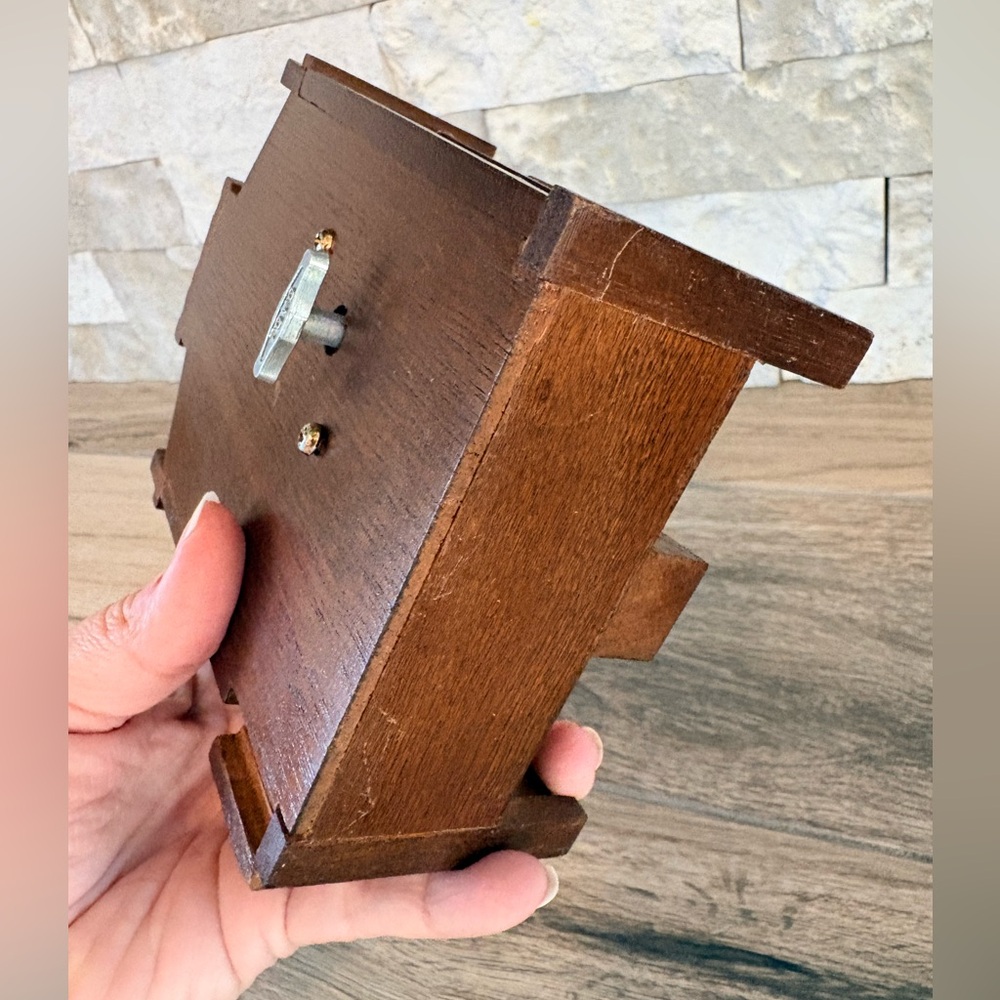 Miniature Piano Music Box - wooden - Vintage - Picture 6 of 6